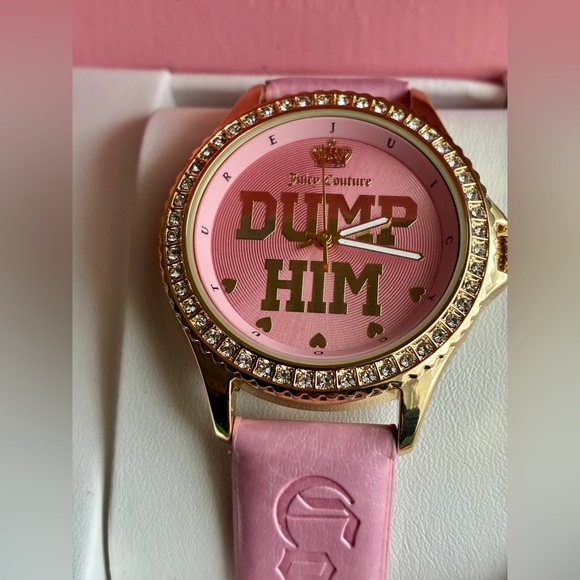Juicy Couture Accessories - Juicy Couture Pink and Gold Watch.